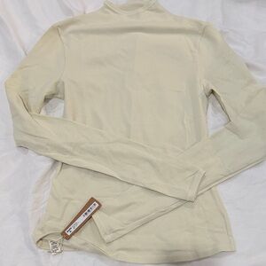 SKIMS Cream Long Sleeve Tee